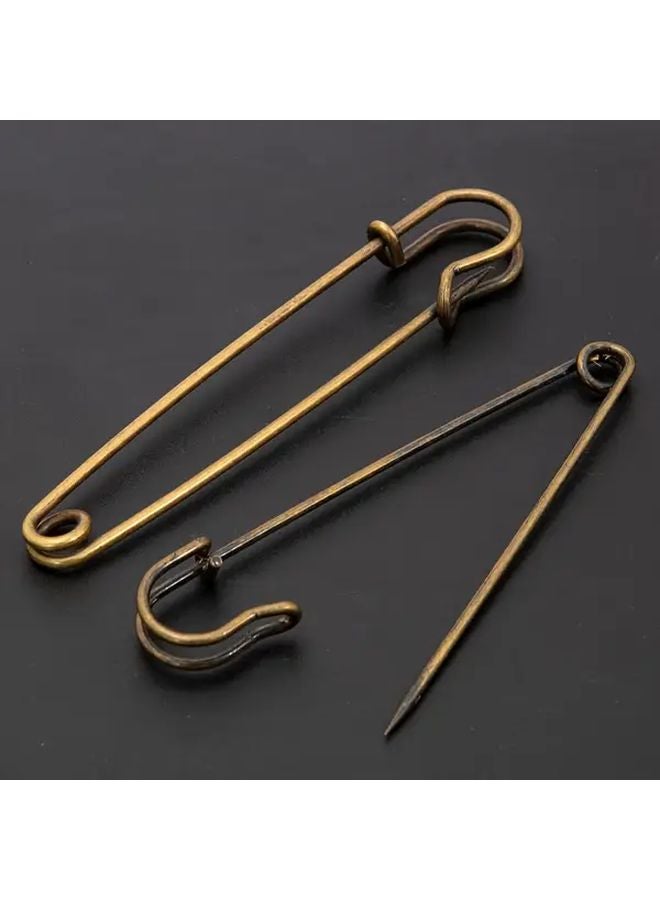 Heavy Duty 2 24 Inch Safety Pins 10pcs For Clothes Leather Blankets Crafts - Image 2